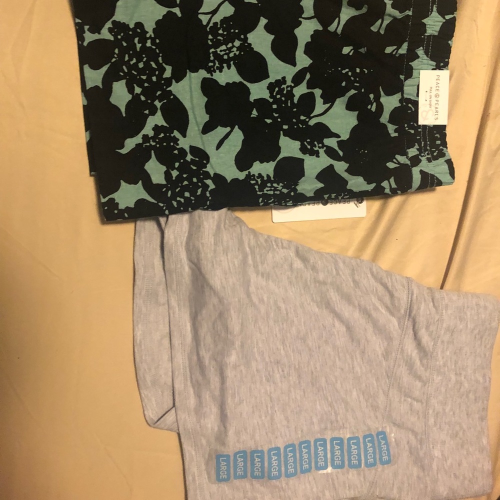 Grey is active life the black are peace pearls